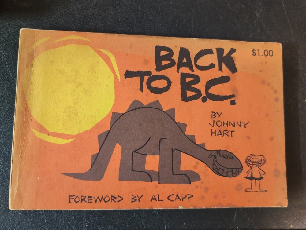 1961 'Back to B.C. Comic 1st Edition Horizontal Softcover Hart & Capp